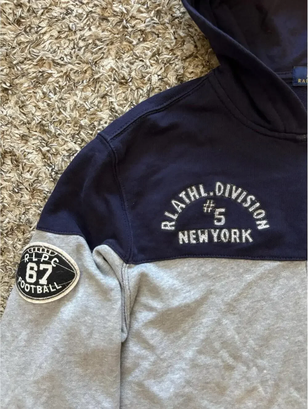 Polo Ralph Lauren Big Pony Athletic Division #5 Champs Boys Hoodie Jacket Boys